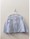 camisa celestes con logo azul