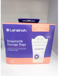 100 milk storage bags