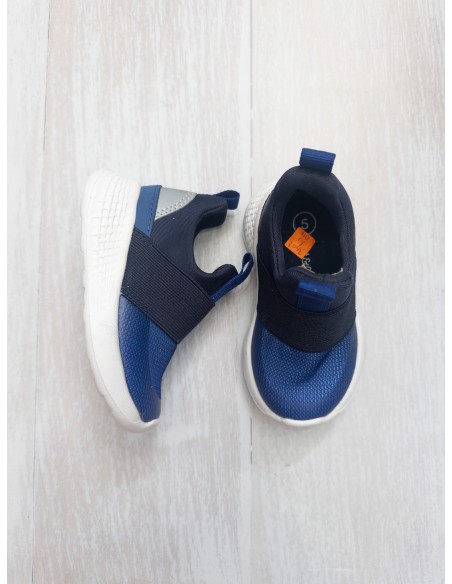 zapatos sneakers azules