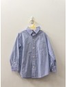 camisa rayas blancas y azules