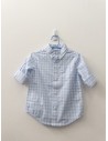 camisa cuadros celestes