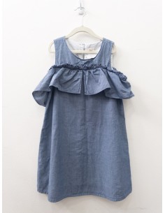 vestido denim