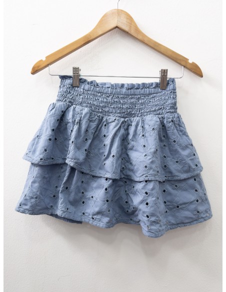 falda celeste