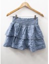 falda celeste