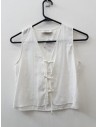 top amarrado blanco