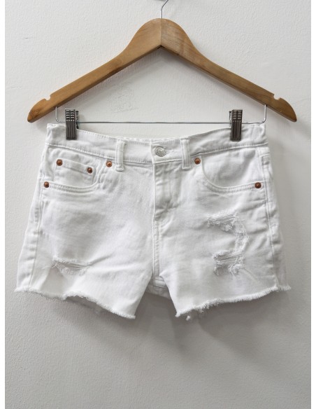 short jean blanco