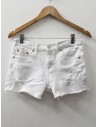 short jean blanco