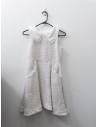 vestido blanco con colores