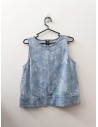 top jean con flores
