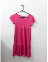 vestido fucsia