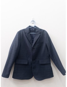 terno cuadros azules