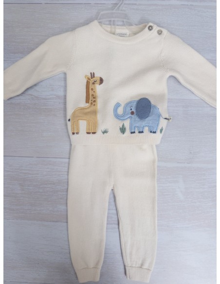 set calentador t sweater animaitos