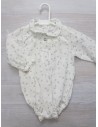 enterizo florcitas turquesas