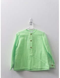 camisa verde neon