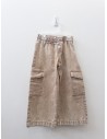 jean cargo beige washed