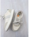 sneakers beige con verde