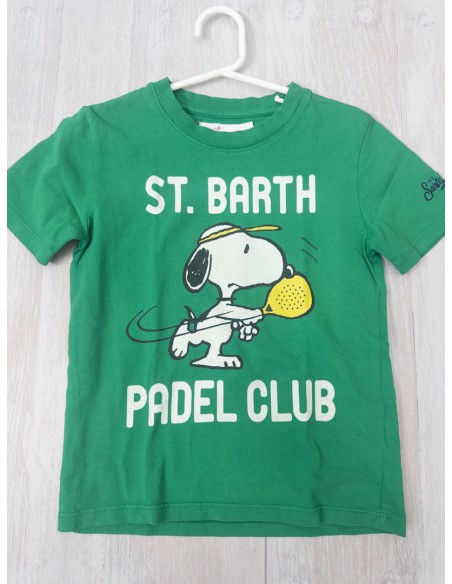 tshirt verde snoopy