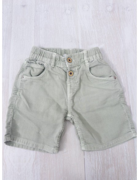 short verde rayas verdes