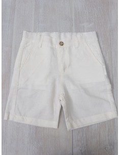 short blanco lino