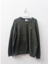 sweater verde con logo osito