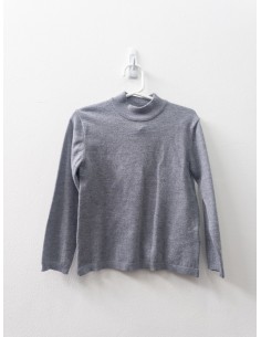 turtleneck gris
