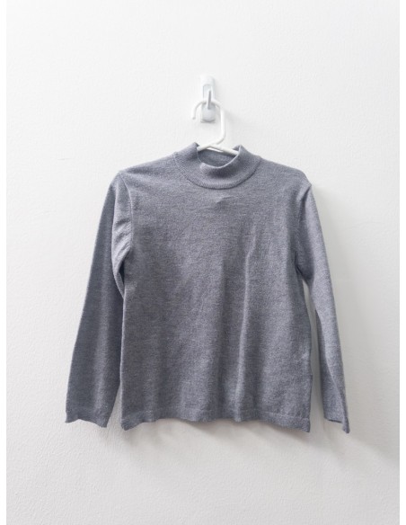 turtleneck gris