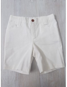 short lino blanco