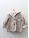 chaqueta gamuza beige