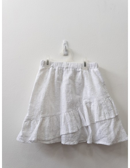 set falda y top blanco
