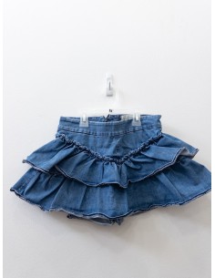 falda short jean