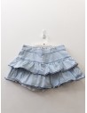 falda short jean clarito