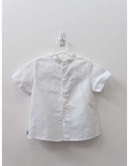 camisa lino blanca