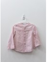 camisa rayas blancas y salmon