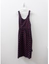vestido negro con corazones rojos