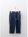 pantalon azul lino