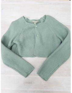 sweater tejido turquesa
