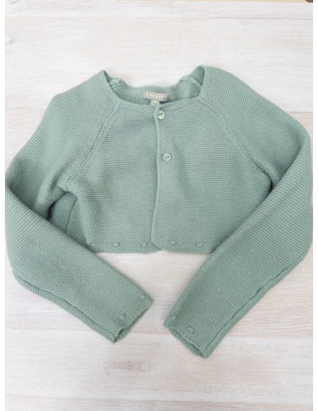 sweater tejido turquesa