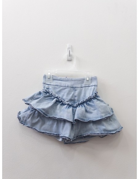 falda short jean