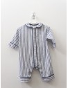 pijama enterizo rayas azules