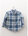camisa rayas azules y verdes