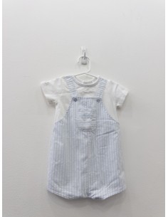 romper rayas celestes con blanco