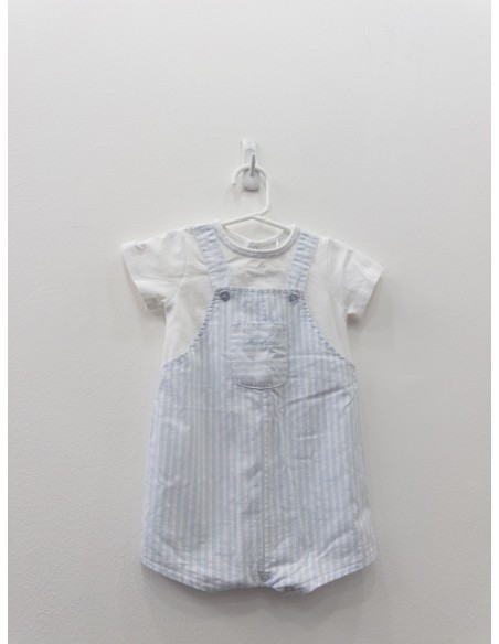 romper rayas celestes con blanco