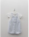 romper rayas celestes con blanco