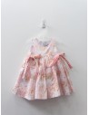 vestido rosado con unicornios