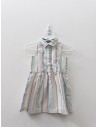 vestido rayas colores pastel