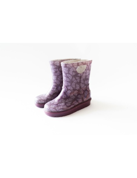 BOTAS LLUVIA MORADAS