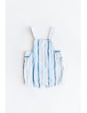 OVERALL DE RAYAS AZULES Y CELESTES
