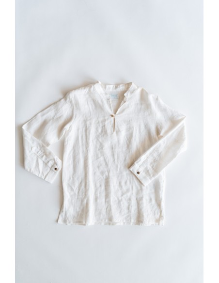 CAMISA BLANCA DE LINO