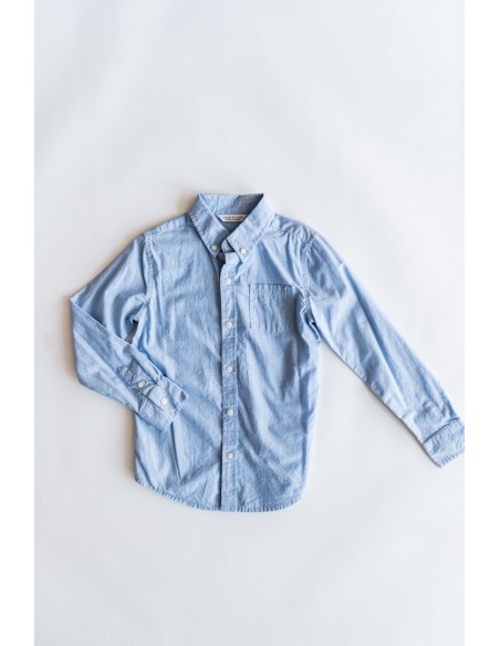 camisa celeste