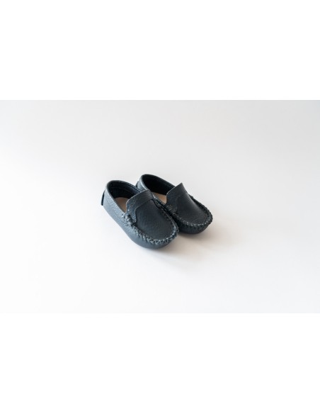 mocasines azules